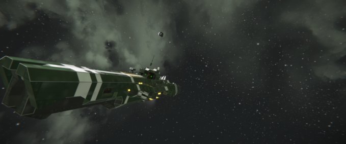 Blueprint hms forward unto dawn Space Engineers mod