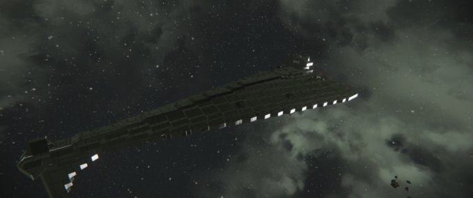 Blueprint Imperial Dreadnought. Eclipse Space Engineers mod