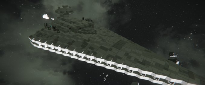 Blueprint Star Destroyer Space Engineers mod