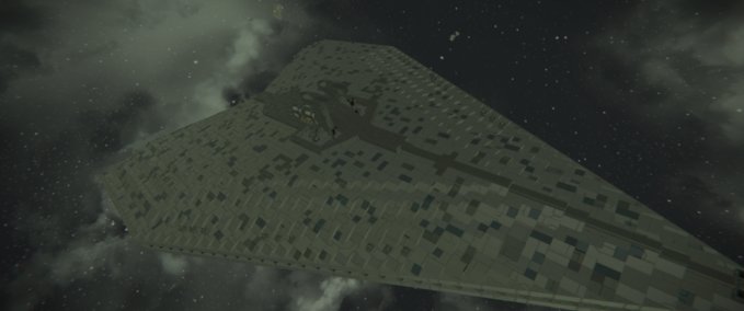 Blueprint Secutor Class Star Destroyer Space Engineers mod