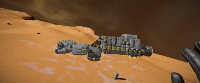 Blueprint Space miner Space Engineers mod