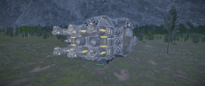 Blueprint Rusty miner Space Engineers mod