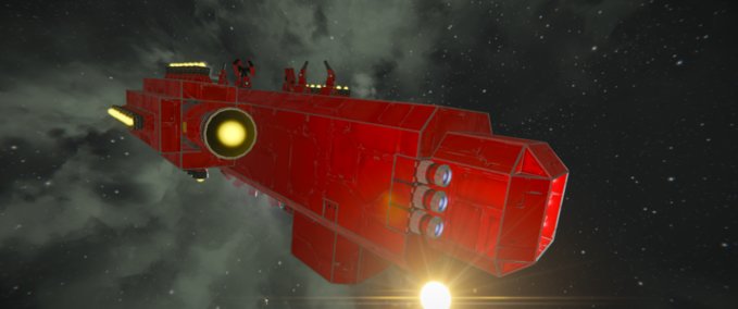 Blueprint Cross Fire mk3 Space Engineers mod