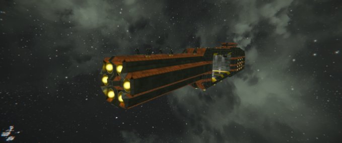 Blueprint F444 SuperTanker Space Engineers mod