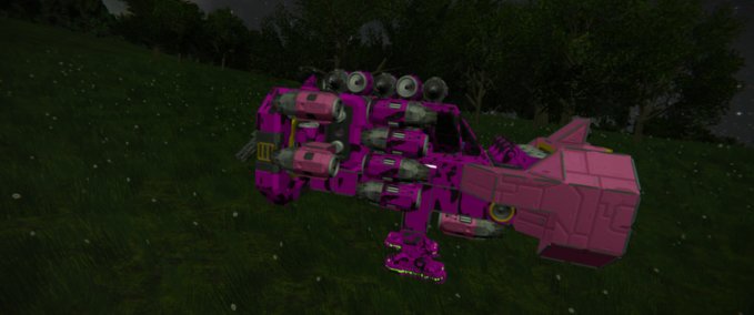 Blueprint The chubby flamingo Space Engineers mod