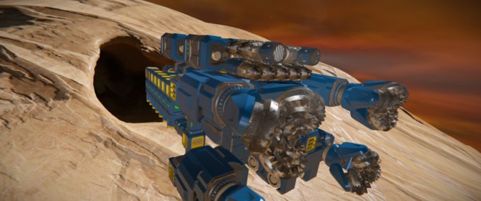 Blueprint Atmos Miner 1 Space Engineers mod