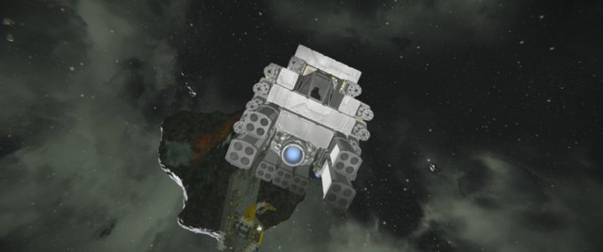 Blueprint Fighter #000 Space Engineers mod