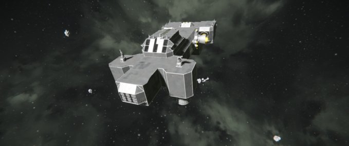 Blueprint Dark wolf MRK 2 lander Space Engineers mod