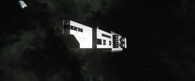 Blueprint Small space liner Space Engineers mod