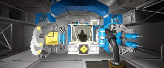 Blueprint Blue Constructor Space Engineers mod