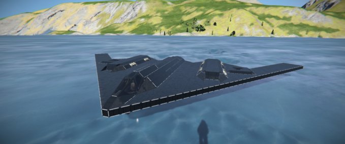 Blueprint B-2 Spirit Bomber v2 (Bombs and Heavy) Space Engineers mod
