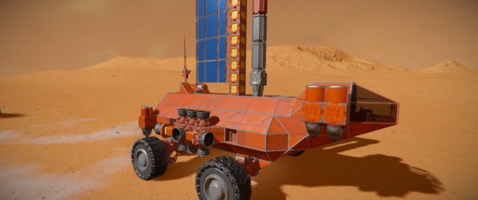 Blueprint Big Orange Space Engineers mod