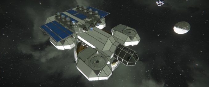 Blueprint Vaisseaux d'exploration mk2 Space Engineers mod