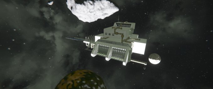 Blueprint Station spacial mk2 Space Engineers mod