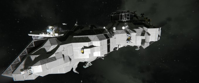 Blueprint The Silver Knife v2 Space Engineers mod