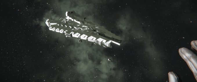 Blueprint Arquintens-class light cruiser Space Engineers mod