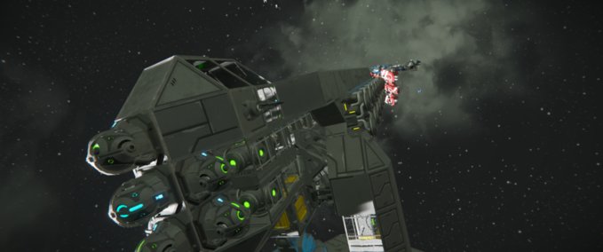 Blueprint Railgun Space Engineers mod