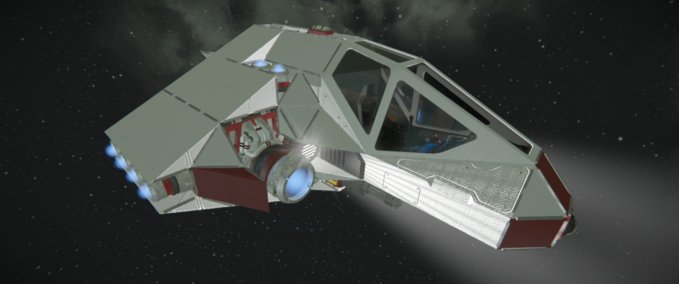 Blueprint BCS Starhawk Fighter Space Engineers mod