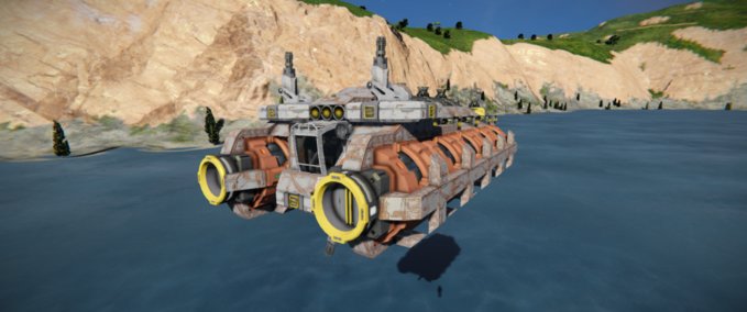 Blueprint F888 Hvy FuelTanker Space Engineers mod