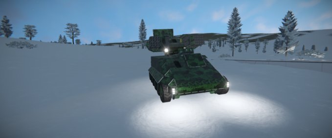 Blueprint 2K22 Tungusta (Forest Camo) Space Engineers mod