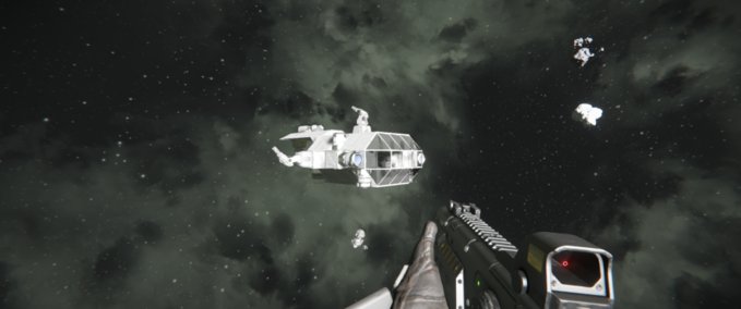 Blueprint Multi purpuse gunship Space Engineers mod