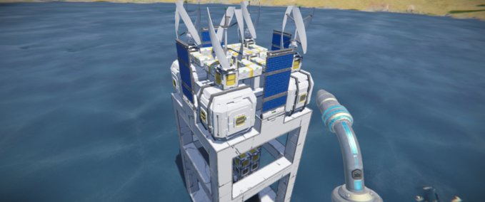 Blueprint Base Miner Space Engineers mod