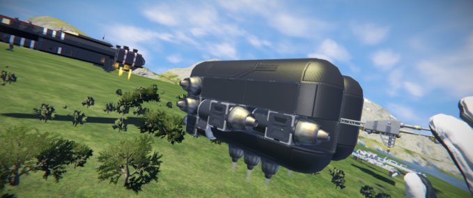 Blueprint Cruise Missile Space Engineers mod