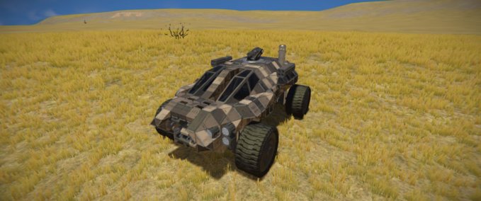 Blueprint Hyena Desert Camo Space Engineers mod