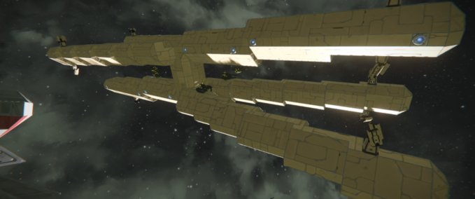 Blueprint Cylon Basestar Space Engineers mod