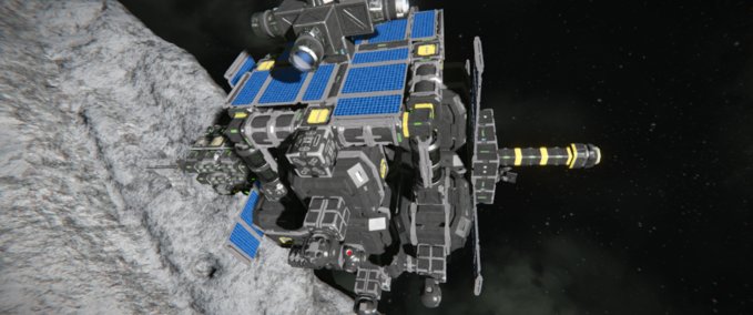 Blueprint Deep Space Refill Station Space Engineers mod