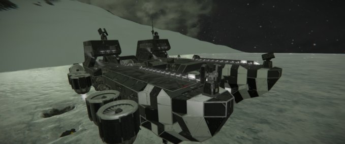 Blueprint Oroburos BiAreoCarrier Space Engineers mod