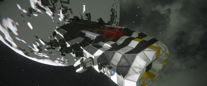 Blueprint Gungnir BattleCruiser Space Engineers mod