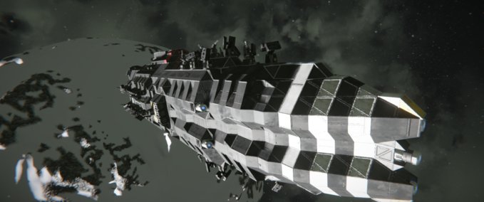 Blueprint Gavel-Class BattleShip Space Engineers mod