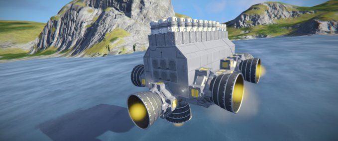 Blueprint Static Grid 7839 Space Engineers mod