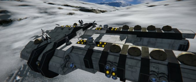 Blueprint Imperial Flagship Space Engineers mod
