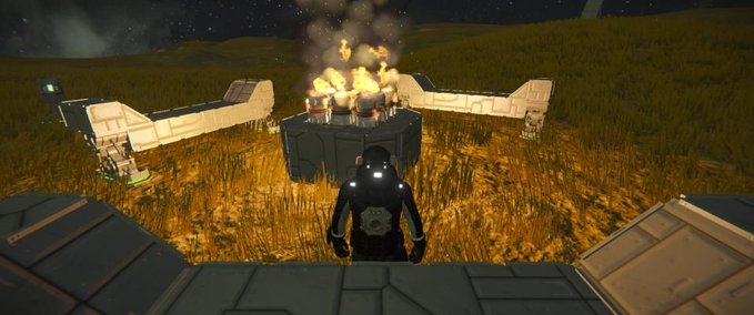 World Fox Valley Fireplace Space Engineers mod