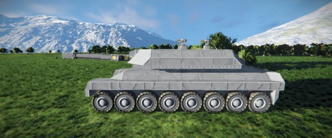 Blueprint Panzer IX "Rennmaus" Space Engineers mod