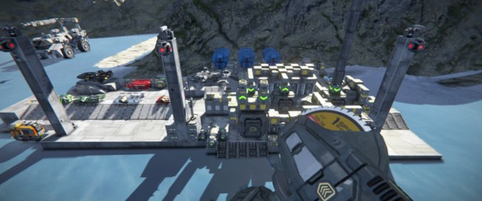 Blueprint Ship Yard Space Engineers mod