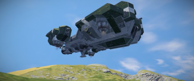 Blueprint Freighter Kingsland Space Engineers mod