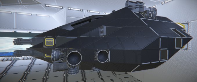 Blueprint Small hydro fighter Space Engineers mod