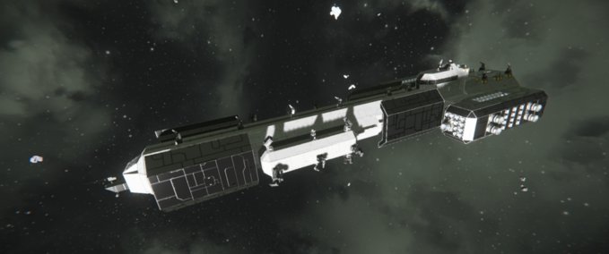 Blueprint Spear head EUF (Destoryer) Space Engineers mod