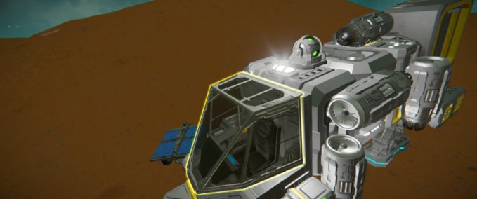 Blueprint M-lll scout craft Space Engineers mod