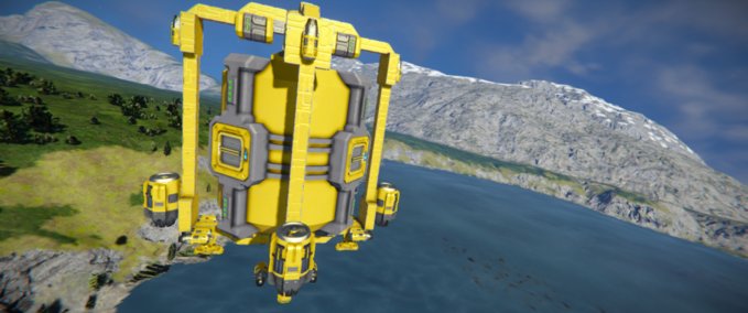 Blueprint Flydro Module 2.0 Space Engineers mod