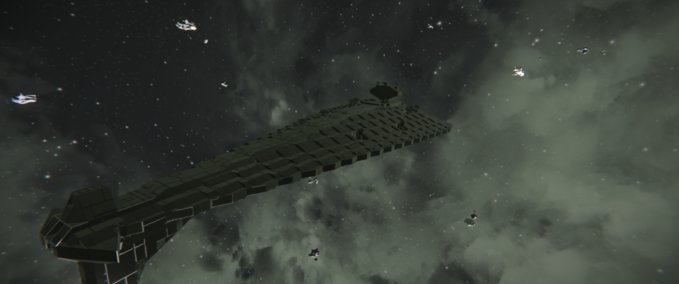 Blueprint Imperial Dreadnought. Eclipse Space Engineers mod