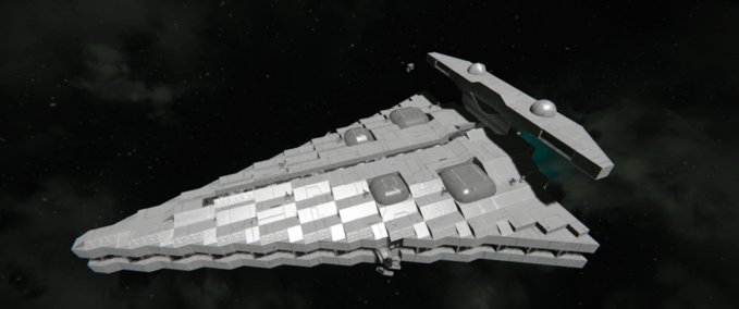 Blueprint Interdictor Star Destroyer Space Engineers mod