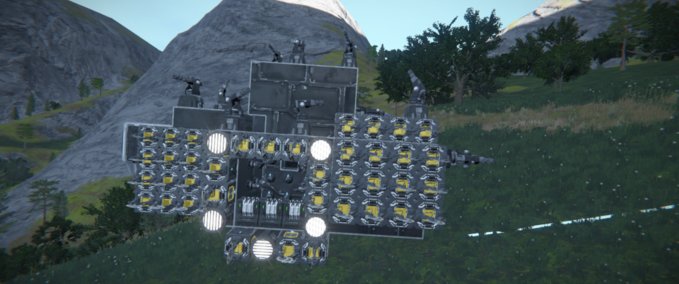 Blueprint Large Grid 9044 Space Engineers mod