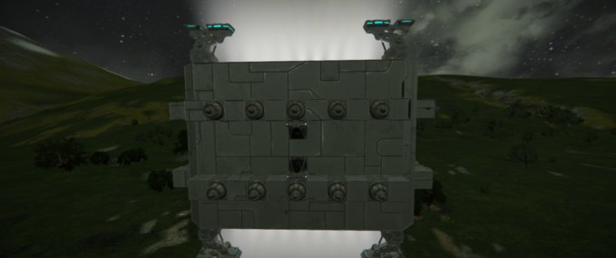 Blueprint Static Grid 2220 Space Engineers mod