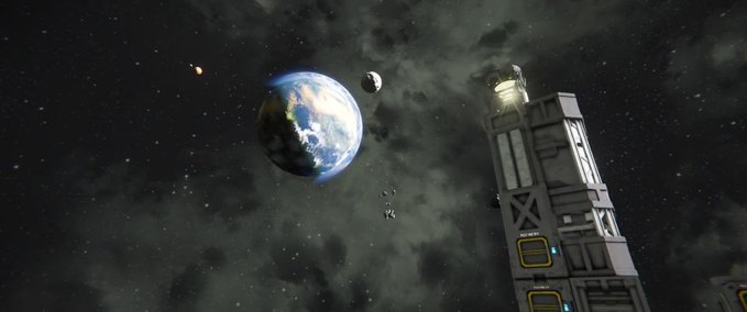 World 3 Planet Space Engineers mod