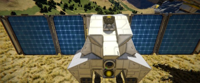 Blueprint Armed satelite Space Engineers mod