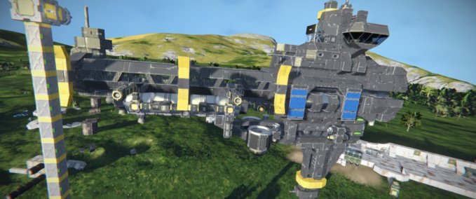 Blueprint Mobile Trading Station Space Engineers mod